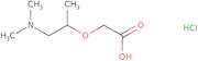 2-{[1-(Dimethylamino)propan-2-yl]oxy}acetic acid hydrochloride