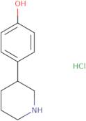 4-(Piperidin-3-yl)phenol hydrochloride