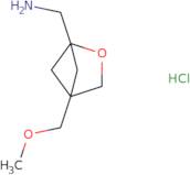 [4-(Methoxymethyl)-2-oxabicyclo[2.1.1]hexan-1-yl]methanamine hydrochloride