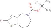 tert-Butyl 2-bromo-4H,5H,6H,7H,8H-thieno[3,2-c]azepine-5-carboxylate