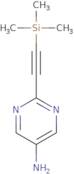 2-(2-Trimethylsilylethynyl)pyrimidin-5-amine