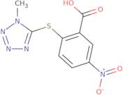 2-[(1-Methyl-1H-1,2,3,4-tetrazol-5-yl)sulfanyl]-5-nitrobenzoic acid