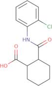 2-((2-Chlorophenyl)carbamoyl)cyclohexanecarboxylic acid