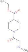 Ethyl 1-[2-(methylamino)acetyl]piperidine-4-carboxylate