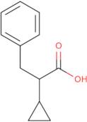 2-Cyclopropyl-3-phenylpropanoic acid