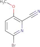 6-Bromo-3-methoxypyridine-2-carbonitrile