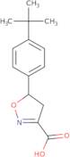 5-(4-tert-Butylphenyl)-4,5-dihydro-1,2-oxazole-3-carboxylic acid