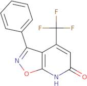 3-Phenyl-4-(trifluoromethyl)isoxazolo[5,4-b]pyridin-6(7H)-one