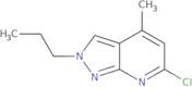 6-Chloro-4-methyl-2-propyl-2H-pyrazolo[3,4-b]pyridine