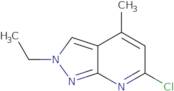 6-Chloro-2-ethyl-4-methyl-2H-pyrazolo[3,4-b]pyridine