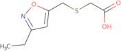 ([(3-Ethylisoxazol-5-yl)methyl]thio)acetic acid