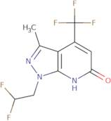 1-(2,2-Difluoroethyl)-3-methyl-4-(trifluoromethyl)-1,7-dihydro-6H-pyrazolo[3,4-b]pyridin-6-one