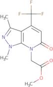 Methyl [1,3-dimethyl-6-oxo-4-(trifluoromethyl)-1,6-dihydro-7H-pyrazolo[3,4-b]pyridin-7-yl]acetate