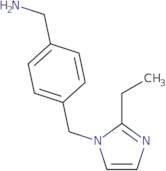 {4-[(2-Ethyl-1H-imidazol-1-yl)methyl]phenyl}methanamine