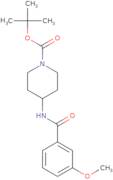 tert-Butyl 4-(3-methoxybenzamido)piperidine-1-carboxylate