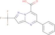 5-Phenyl-2-(trifluoromethyl)pyrazolo[1,5-a]pyrimidine-7-carboxylic acid