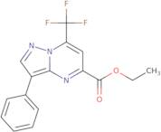 Ethyl 3-phenyl-7-(trifluoromethyl)pyrazolo[1,5-a]pyrimidine-5-carboxylate