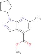 Methyl 1-cyclopentyl-6-methyl-1H-pyrazolo[3,4-b]pyridine-4-carboxylate