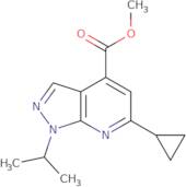 Methyl 6-cyclopropyl-1-isopropyl-1H-pyrazolo[3,4-b]pyridine-4-carboxylate