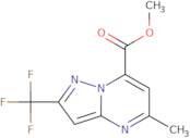 Methyl 5-methyl-2-(trifluoromethyl)pyrazolo[1,5-a]pyrimidine-7-carboxylate