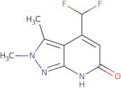 4-(Difluoromethyl)-2,3-dimethyl-2H-pyrazolo[3,4-b]pyridin-6(7H)-one