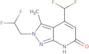 2-(2,2-Difluoroethyl)-4-(difluoromethyl)-3-methyl-2H-pyrazolo[3,4-b]pyridin-6(7H)-one