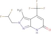 2-(2,2-Difluoroethyl)-3-methyl-4-(trifluoromethyl)-2H-pyrazolo[3,4-b]pyridin-6(7H)-one