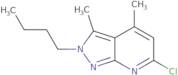 2-Butyl-6-chloro-3,4-dimethyl-2H-pyrazolo[3,4-b]pyridine