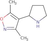 3,5-dimethyl-4-pyrrolidin-2-ylisoxazole