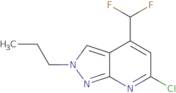 6-Chloro-4-(difluoromethyl)-2-propyl-2H-pyrazolo[3,4-b]pyridine