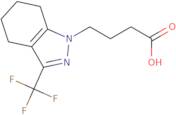 4-[3-(Trifluoromethyl)-4,5,6,7-tetrahydro-1H-indazol-1-yl]butanoic acid