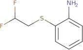 2-[(2,2-Difluoroethyl)sulfanyl]aniline