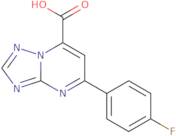 5-(4-Fluorophenyl)-[1,2,4]triazolo[1,5-a]pyrimidine-7-carboxylic acid