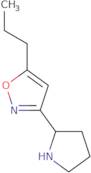 5-Propyl-3-(pyrrolidin-2-yl)-1,2-oxazole