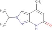 2-Isopropyl-4-methyl-2,7-dihydro-6H-pyrazolo[3,4-b]pyridin-6-one