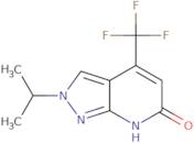 2-Isopropyl-4-(trifluoromethyl)-2H-pyrazolo[3,4-b]pyridin-6(7H)-one