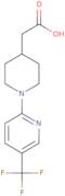 2-{1-[5-(Trifluoromethyl)pyridin-2-yl]piperidin-4-yl}acetic acid