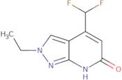 4-(Difluoromethyl)-2-ethyl-2,7-dihydro-6H-pyrazolo[3,4-b]pyridin-6-one