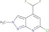 6-Chloro-4-(difluoromethyl)-2-methyl-2H-pyrazolo[3,4-b]pyridine