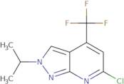 6-Chloro-2-isopropyl-4-(trifluoromethyl)-2H-pyrazolo[3,4-b]pyridine