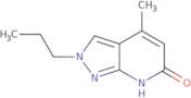 4-Methyl-2-propyl-2,7-dihydro-6H-pyrazolo[3,4-b]pyridin-6-one