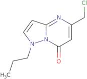 5-(Chloromethyl)-1-propylpyrazolo[1,5-a]pyrimidin-7(1H)-one