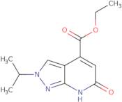 Ethyl 2-isopropyl-6-oxo-6,7-dihydro-2H-pyrazolo[3,4-b]pyridine-4-carboxylate