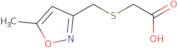 2-{[(5-Methyl-1,2-oxazol-3-yl)methyl]sulfanyl}acetic acid