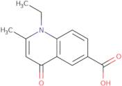 1-Ethyl-2-methyl-4-oxo-1,4-dihydroquinoline-6-carboxylic acid