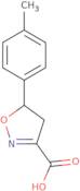 5-(4-Methylphenyl)-4,5-dihydro-1,2-oxazole-3-carboxylic acid