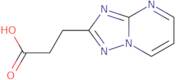 3-{[1,2,4]Triazolo[1,5-a]pyrimidin-2-yl}propanoic acid