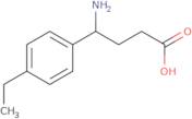 4-Amino-4-(4-ethylphenyl)butanoic acid