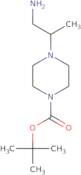 tert-Butyl 4-(1-aminopropan-2-yl)piperazine-1-carboxylate