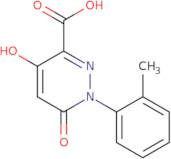 4-Hydroxy-1-(2-methylphenyl)-6-oxo-1,6-dihydropyridazine-3-carboxylic acid